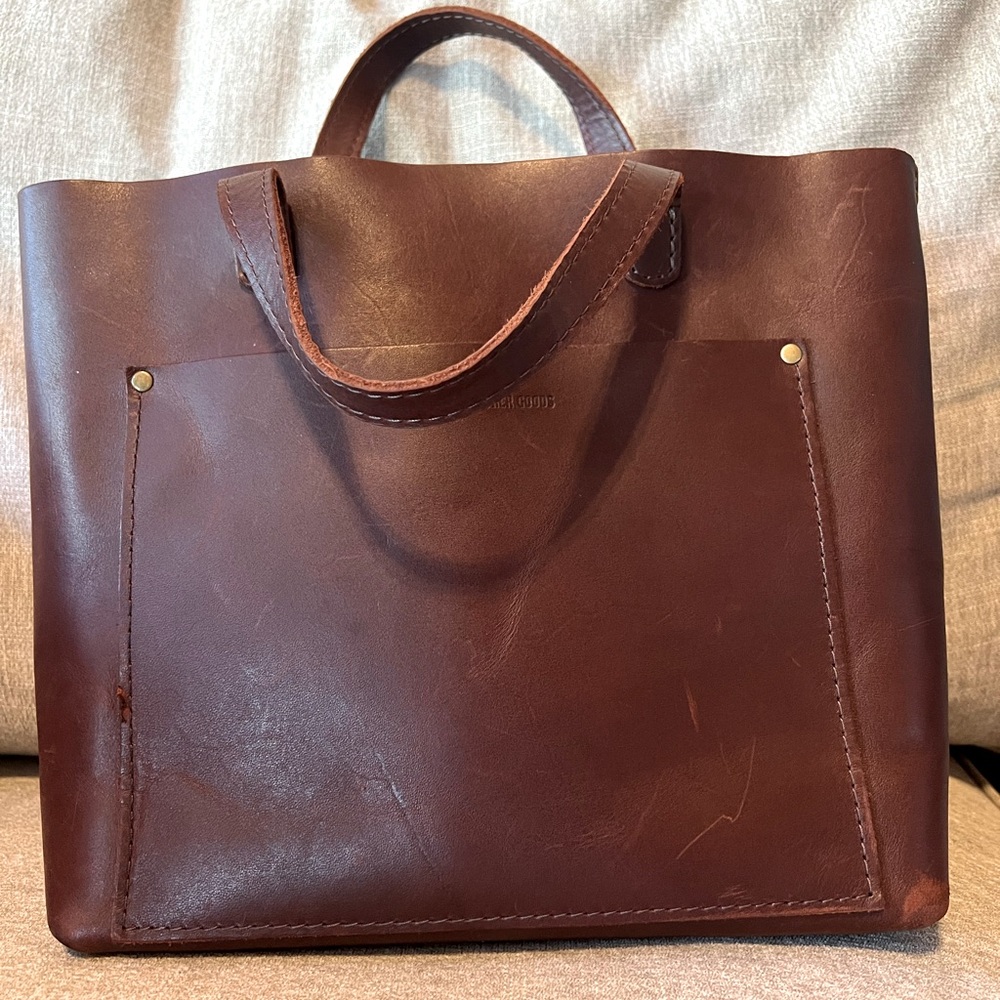 Portland Leather Goods Medium Crossbody Tote